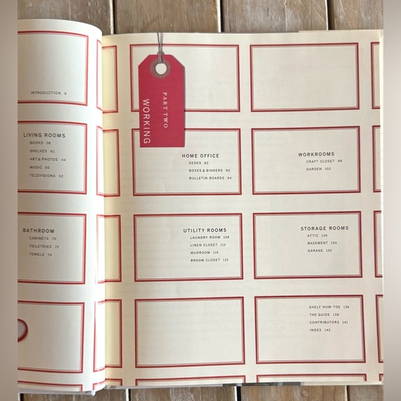 Vintage Hardcover Martha Stewart “Good Things for Organizing”, 2001 - Picture 6 of 15